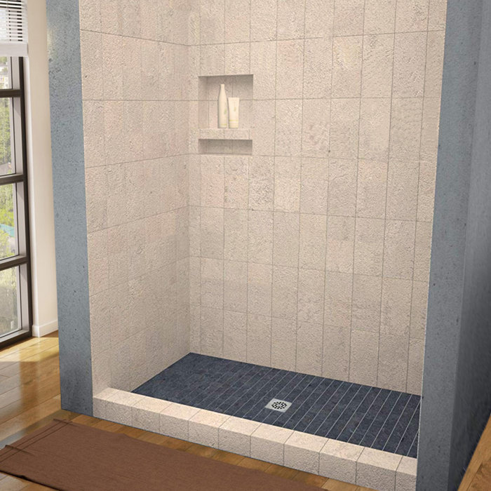 WoodBridge 60" x 34" Shower Base Wayfair